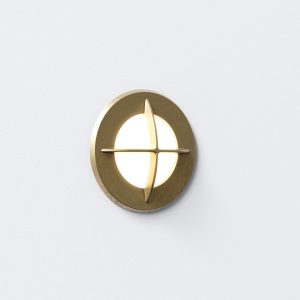 Arran Round Solid Brass LED