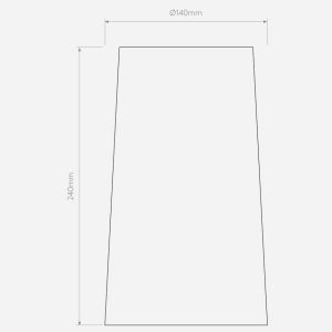 Cone 240 (Shade for Riva 350)