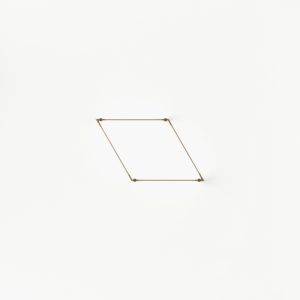 Thin Primaries Wall-Mounted Rhombus