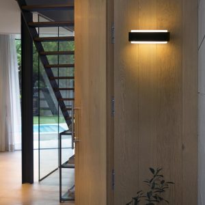 Sticker Led Dark Grey Wall Lamp