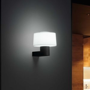 Muffin Dark Grey Wall Lamp