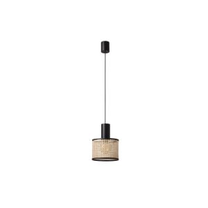 Mambo Black/Rattan Pendant Simple Lamp ø210