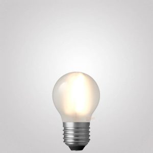 6W Fancy Round Dimmable LED Bulb (E27) Frosted in Warm White