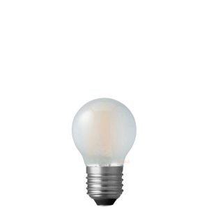 6W Fancy Round Dimmable LED Bulb (E27) Frosted in Warm White