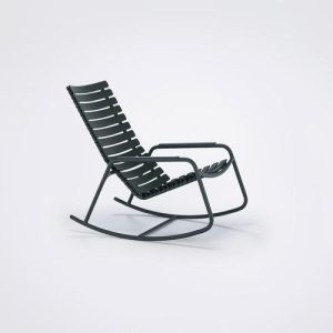 Ex Display Clips Rocking Chair Pine Green